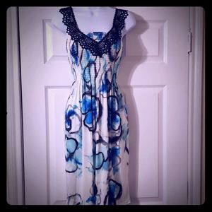 Shoreline dress (blue)
